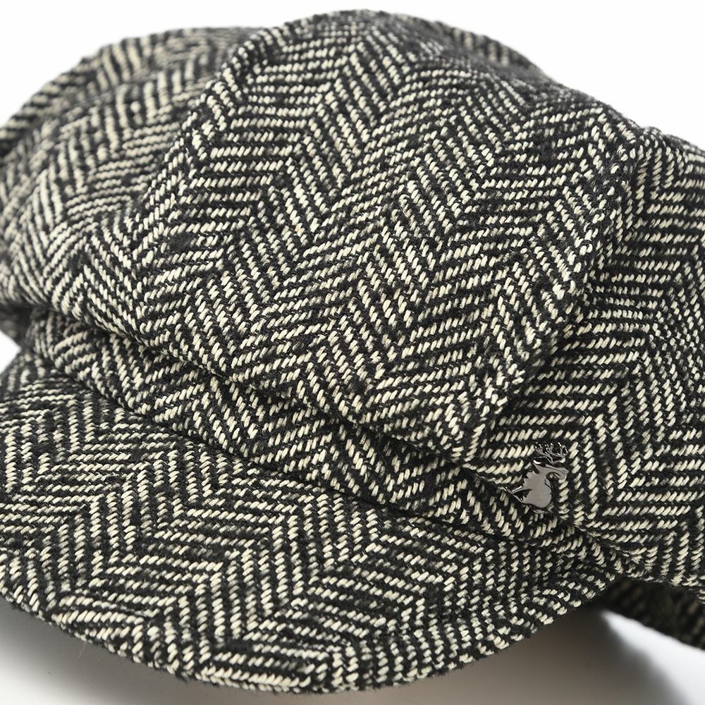 アース キャスケット HERINGBORN Tuck Cas（ヘリンボーン タック