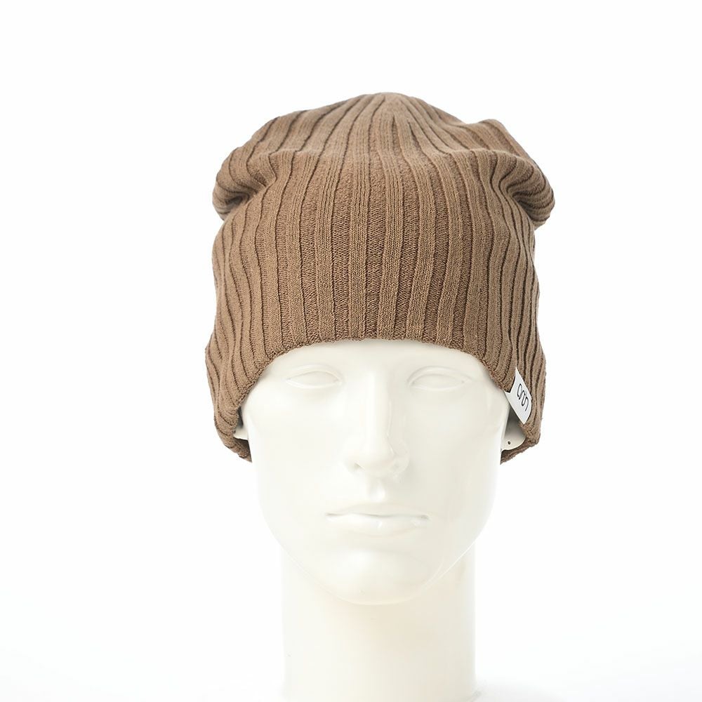 アース ニット帽 Silk Double Beanie（シルク ダブルビーニー