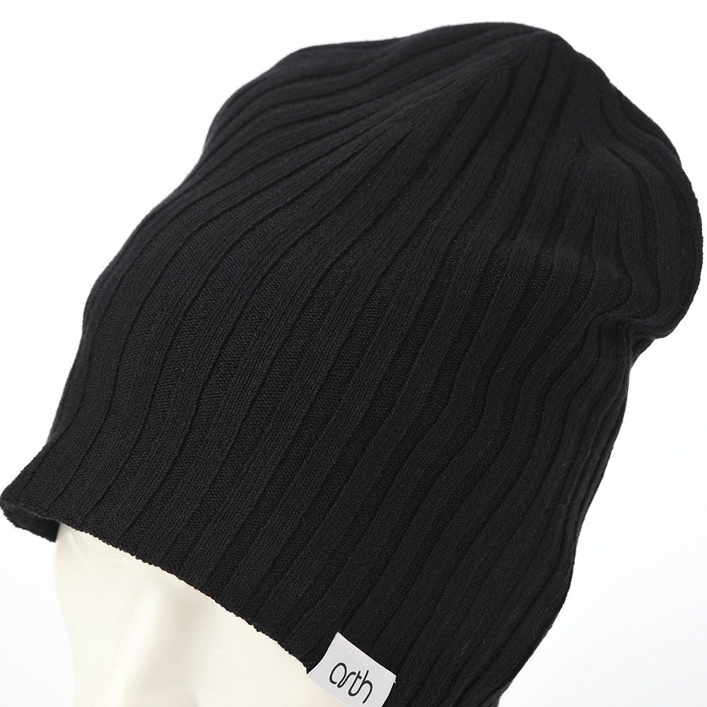 アース ニット帽 Silk Double Beanie（シルク ダブルビーニー