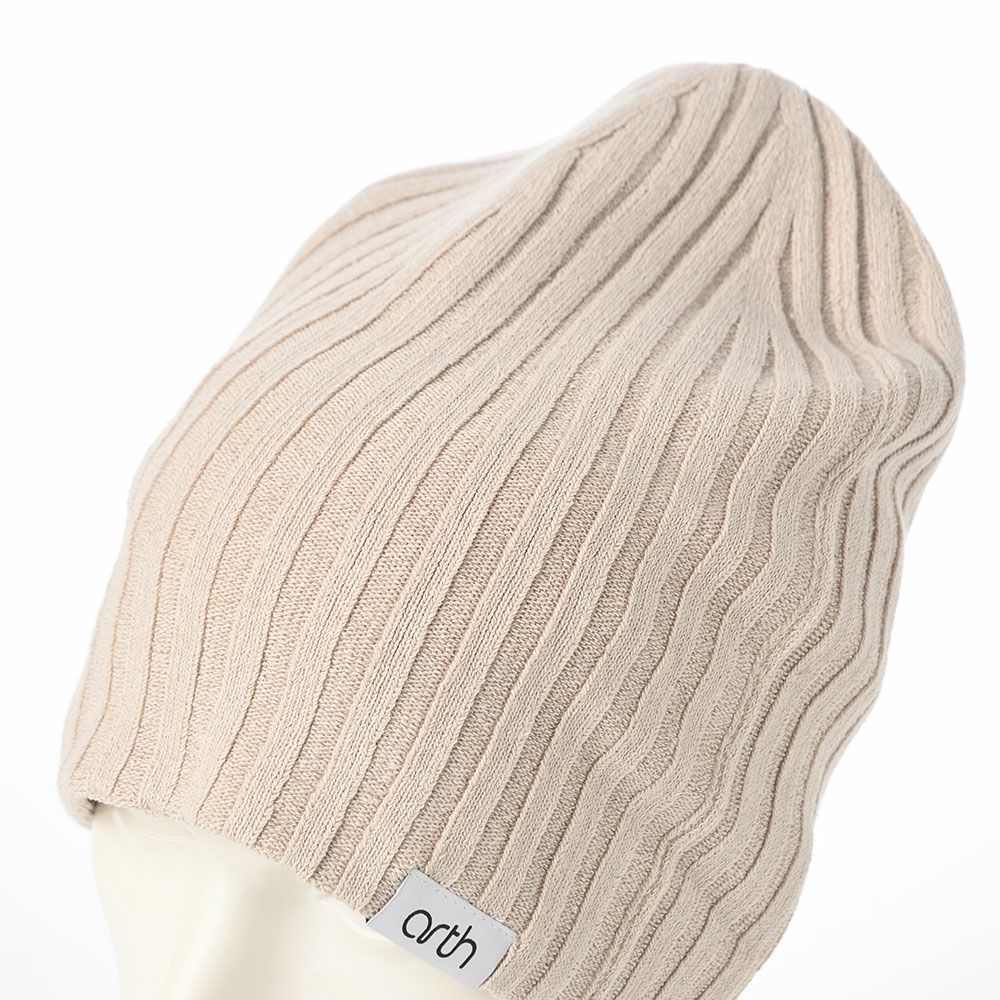 アース ニット帽 Silk Double Beanie（シルク ダブルビーニー） ライト