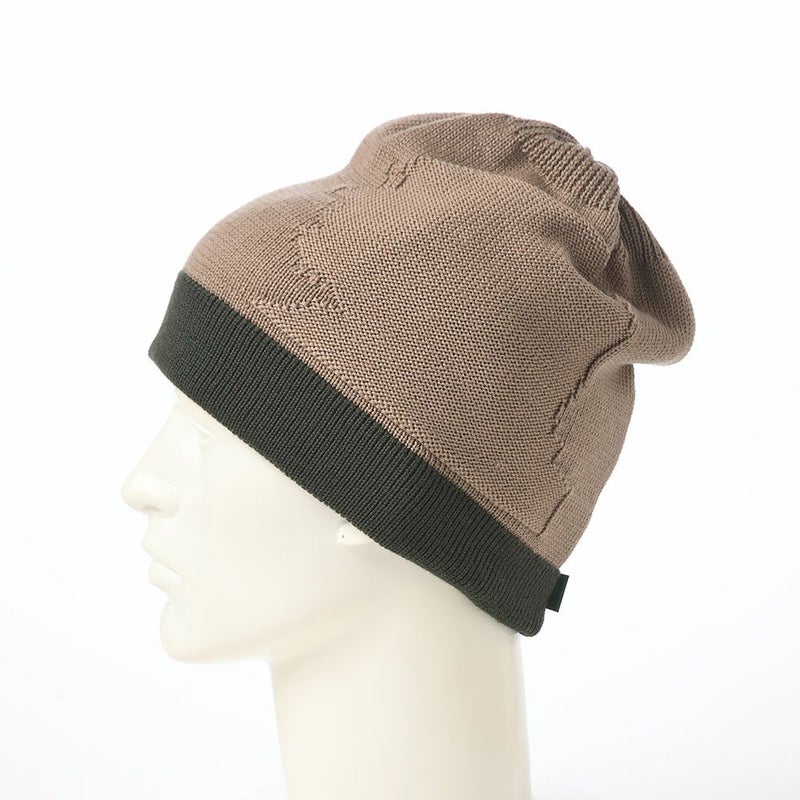 ガリュープラネットのニット帽 Watch Cap（ワッチキャップ）752 ベージュグリーン
