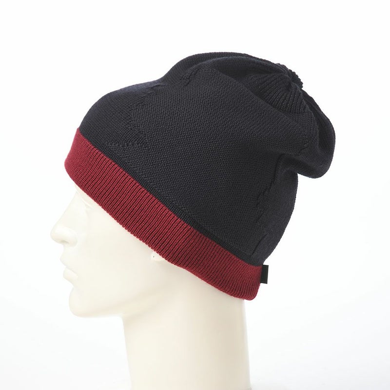 ガリュープラネットのニット帽 Watch Cap（ワッチキャップ）752 ネイビーワイン