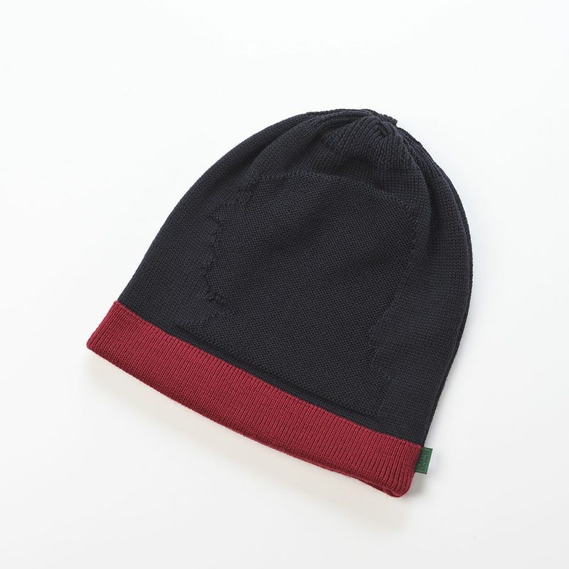 ガリュープラネットのニット帽 Watch Cap（ワッチキャップ）752 ネイビーワイン
