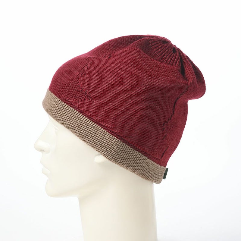 ガリュープラネットのニット帽 Watch Cap（ワッチキャップ）752 ワインベージュ