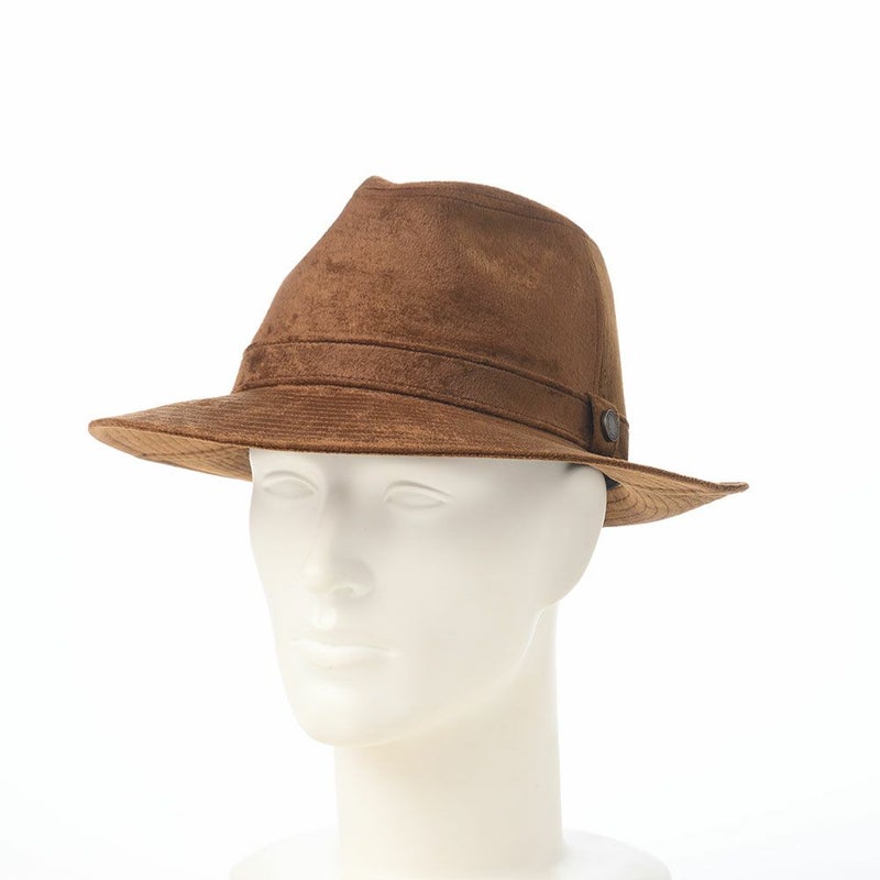 ガリュープラネットのソフトハット Velvet Hat（ベルベットハット）770 ブラウン