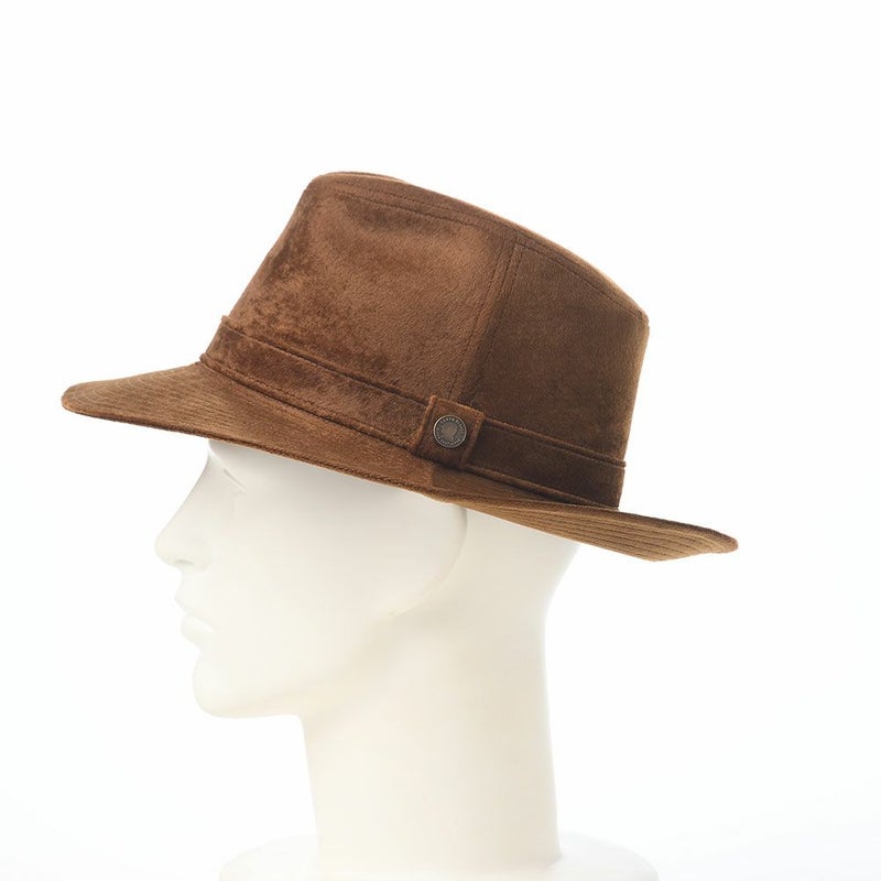 ガリュープラネットのソフトハット Velvet Hat（ベルベットハット）770 ブラウン