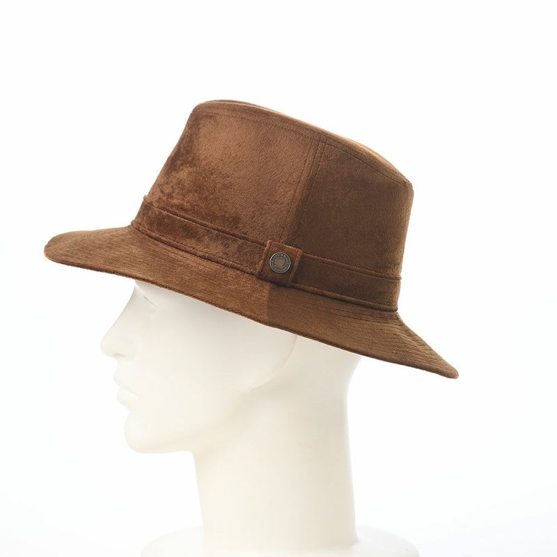 ガリュープラネットのソフトハット Velvet Hat（ベルベットハット）770 ブラウン