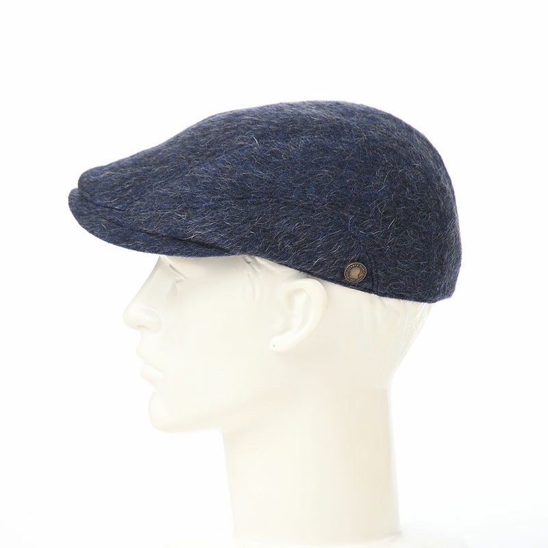 ガリュープラネットのハンチング Mohair Shaggy Hunting（モヘア シャギー ハンチング）851 ブルー