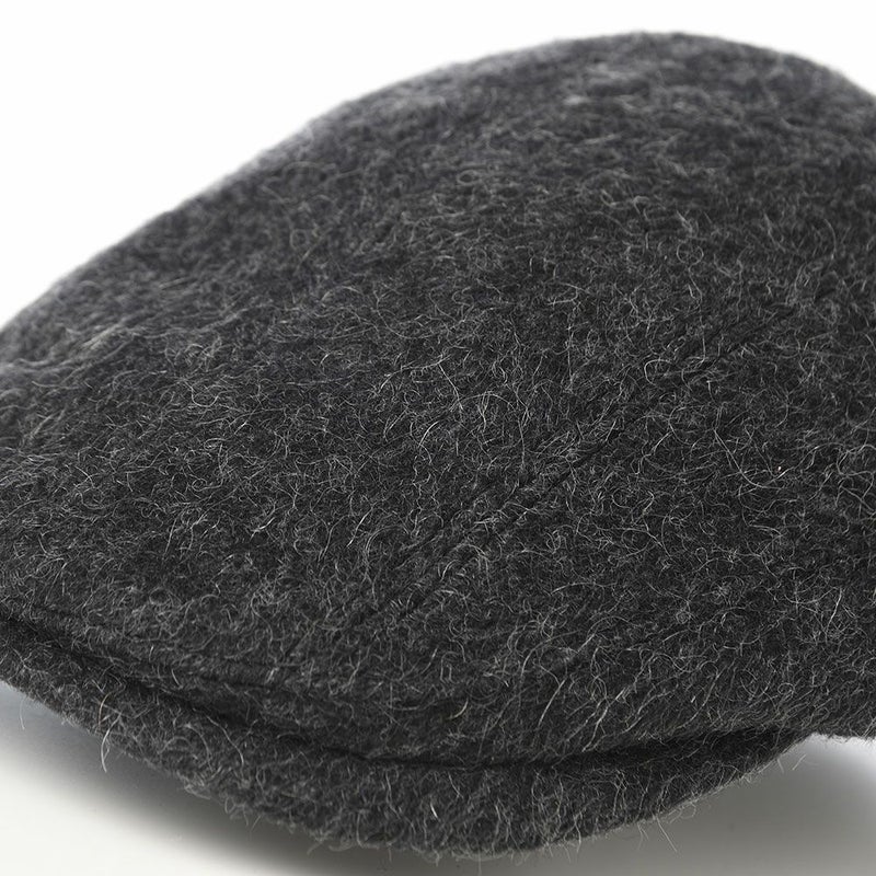 ガリュープラネットのハンチング Mohair Shaggy Hunting（モヘア シャギー ハンチング）851 チャコール
