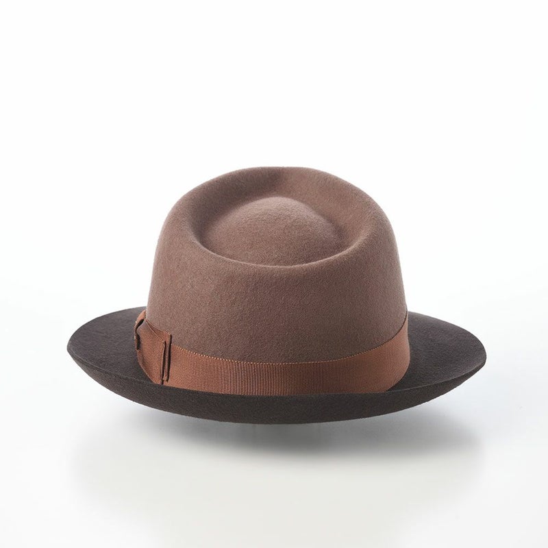 ガリュープラネットのフェルトハット Bicolor Felt Hat（バイカラー フェルトハット）859 ベージュ