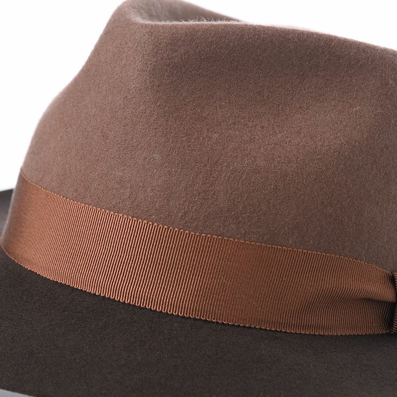 ガリュープラネットのフェルトハット Bicolor Felt Hat（バイカラー フェルトハット）859 ベージュ