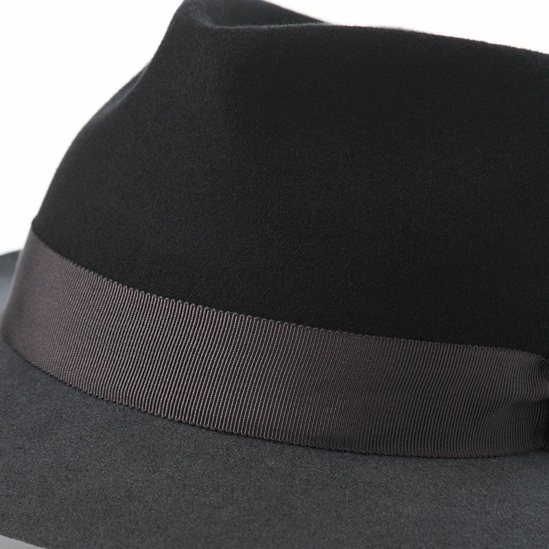 ガリュープラネットのフェルトハット Bicolor Felt Hat（バイカラー フェルトハット）859 ブラック