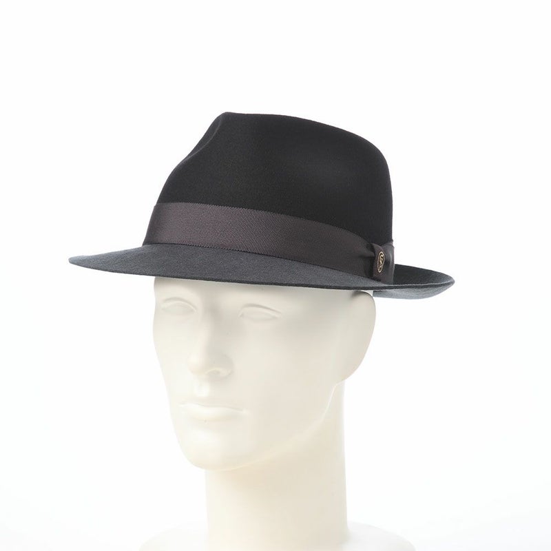 ガリュープラネットのフェルトハット Bicolor Felt Hat（バイカラー フェルトハット）859 ブラック