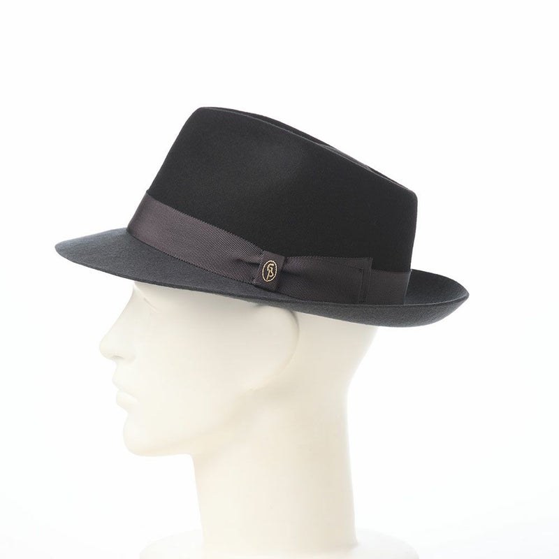 ガリュープラネットのフェルトハット Bicolor Felt Hat（バイカラー フェルトハット）859 ブラック