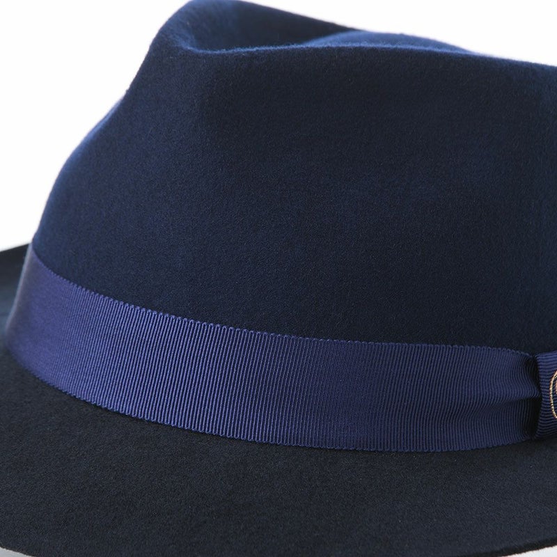 ガリュープラネットのフェルトハット Bicolor Felt Hat（バイカラー フェルトハット）859 ブルー
