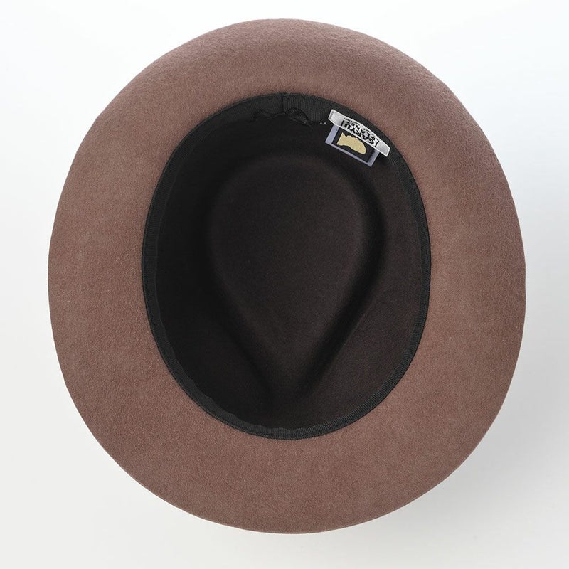 ガリュープラネットのフェルトハット Bicolor Felt Hat（バイカラー フェルトハット）859 ブラウン