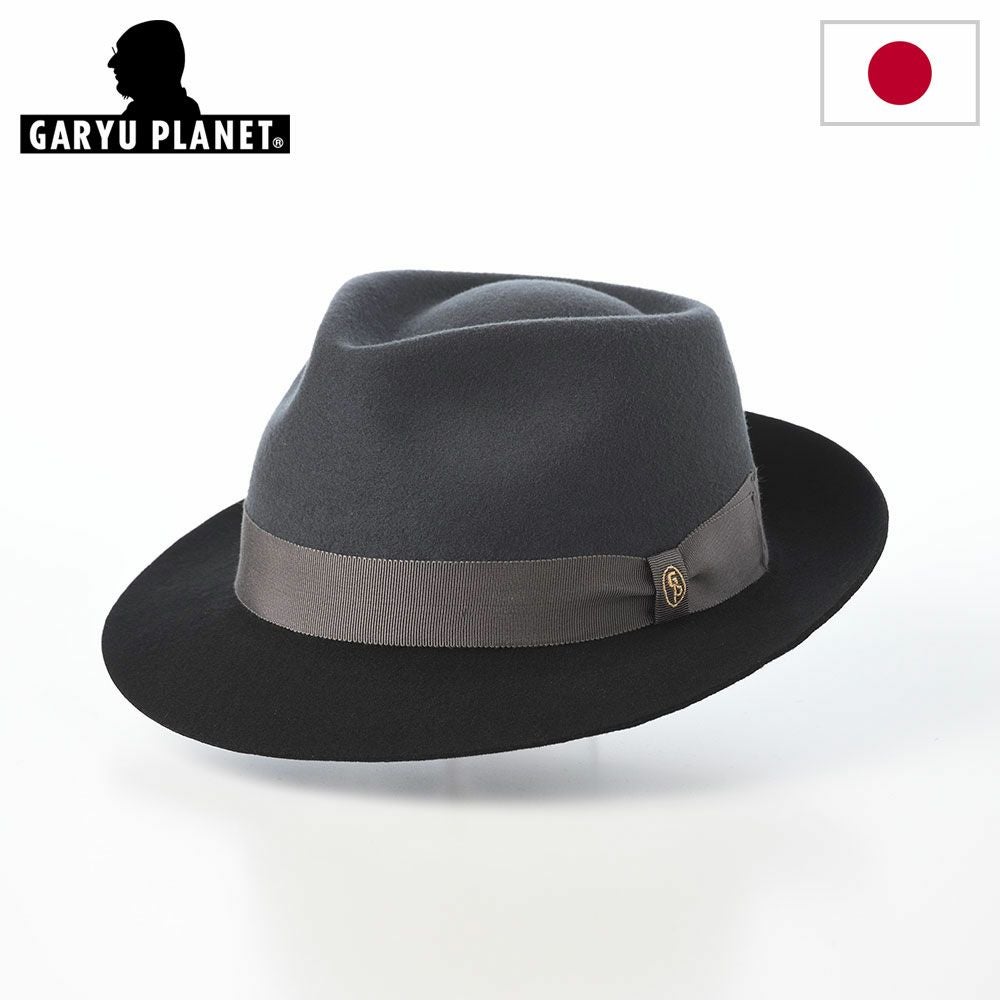 ノル フェルトハット Pizza hat（ピザハット） ブラック | 帽子通販 時