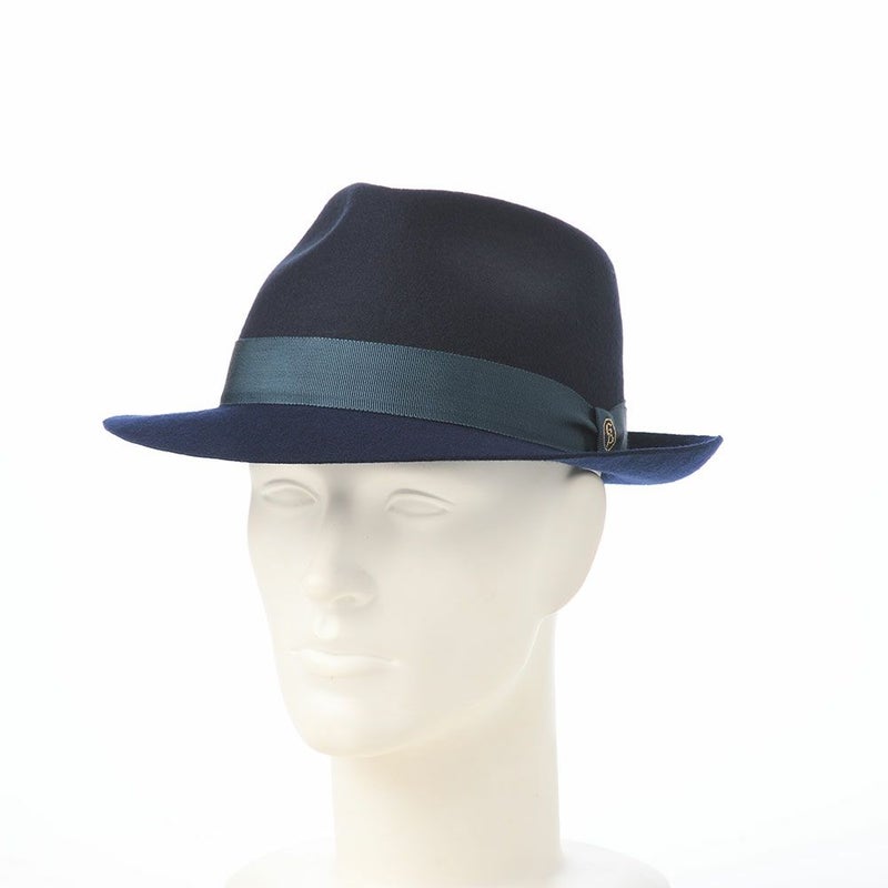 ガリュープラネットのフェルトハット Bicolor Felt Hat（バイカラー フェルトハット）859 ネイビー