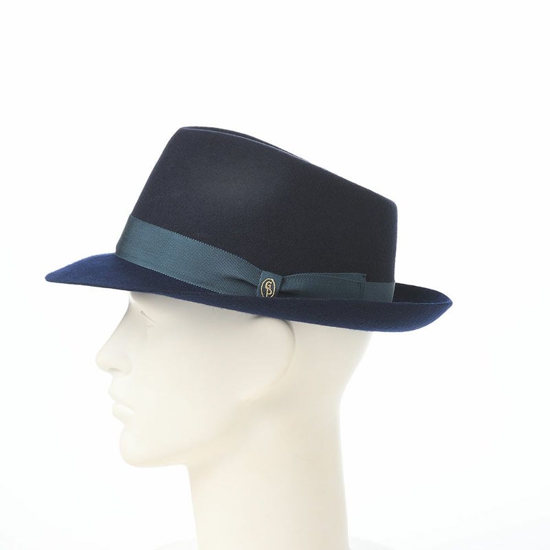 ガリュープラネットのフェルトハット Bicolor Felt Hat（バイカラー フェルトハット）859 ネイビー