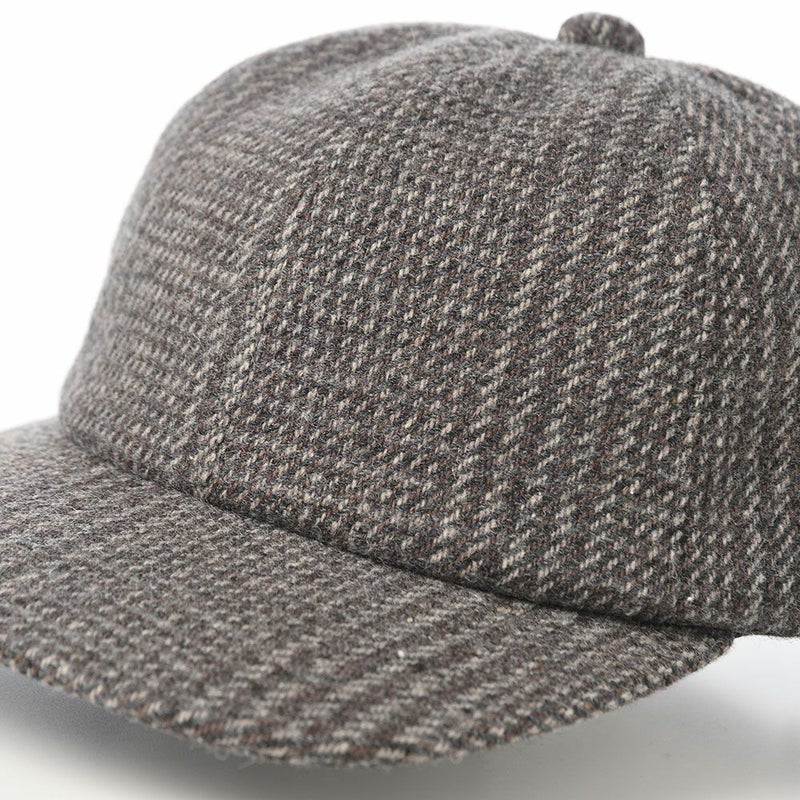 レッターのキャップ Glen cap（グレン キャップ） チャコール