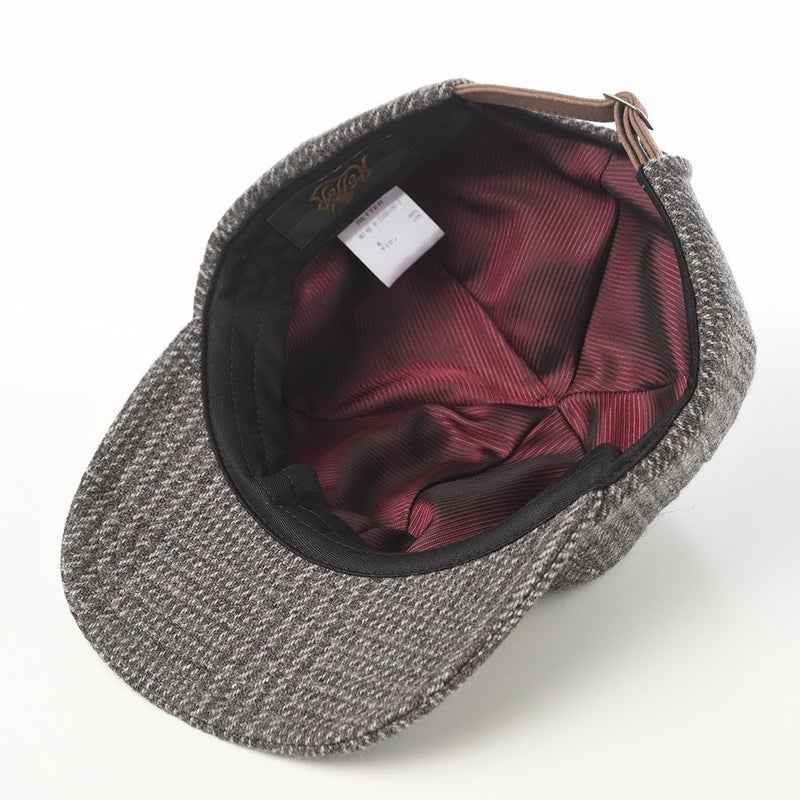 レッターのキャップ Glen cap（グレン キャップ） チャコール