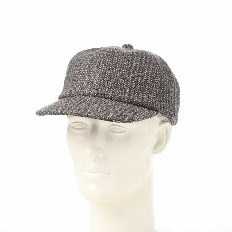 レッターのキャップ Glen cap（グレン キャップ） チャコール
