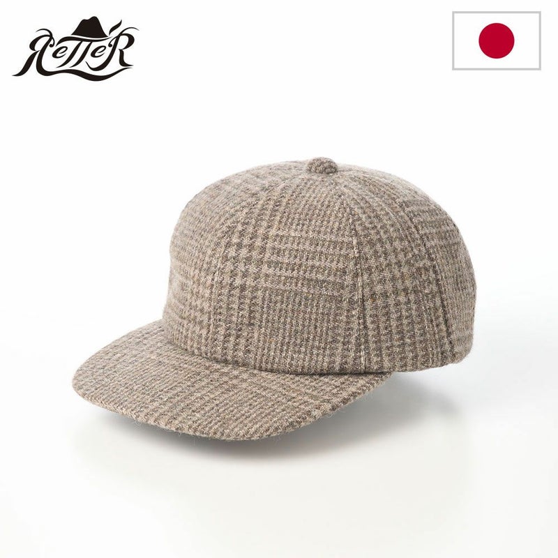 レッターのキャップ Glen cap（グレン キャップ） オリーブ