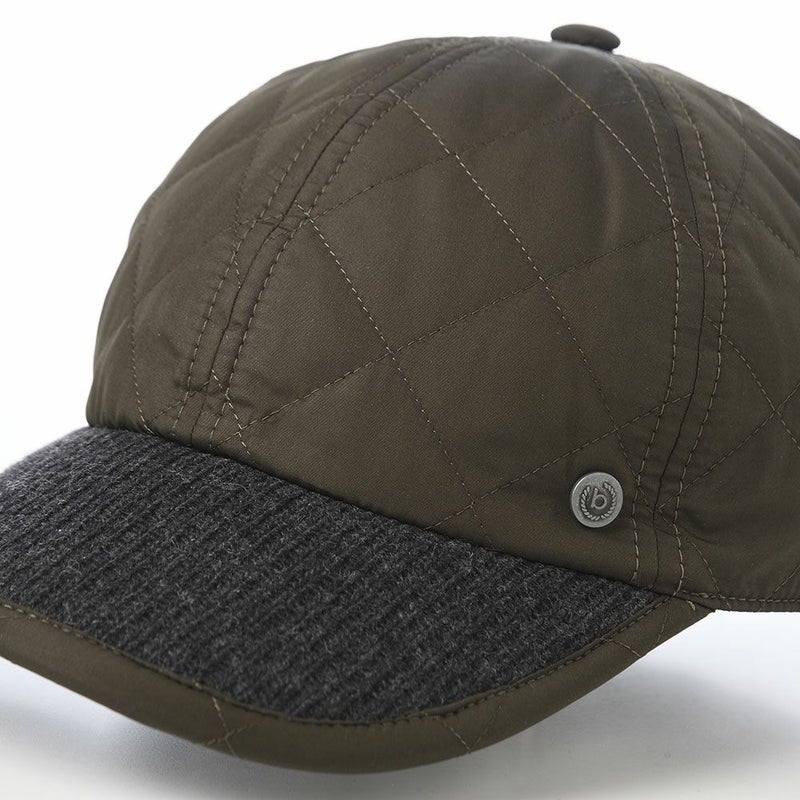 ブガッティのキャップ Quilting Cap（キルティング キャップ） 629239 ダークオリーブ