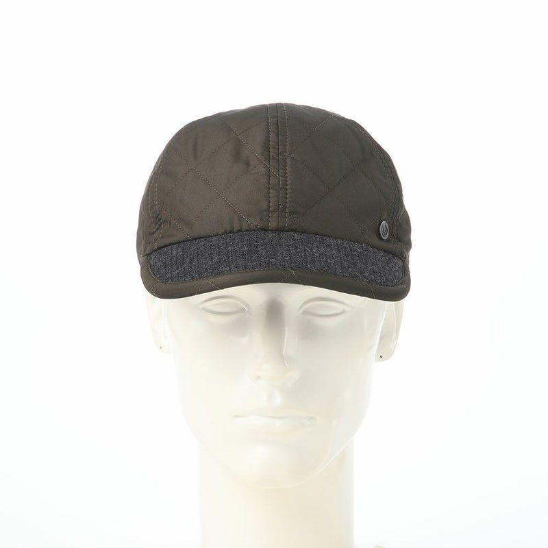 ブガッティのキャップ Quilting Cap（キルティング キャップ） 629239 ダークオリーブ