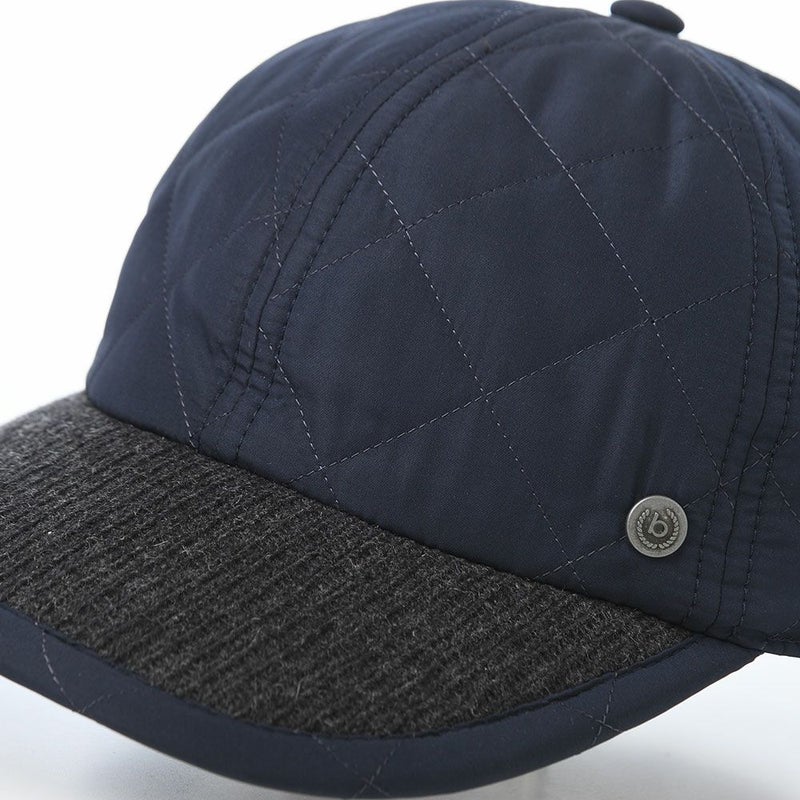 ブガッティのキャップ Quilting Cap（キルティング キャップ） 629239 ネイビー