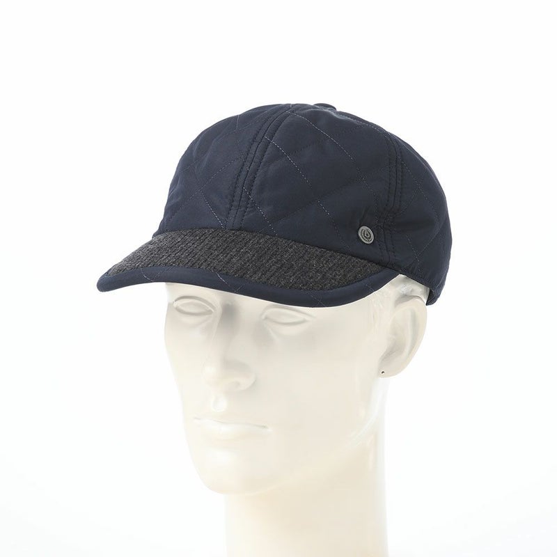 ブガッティのキャップ Quilting Cap（キルティング キャップ） 629239 ネイビー