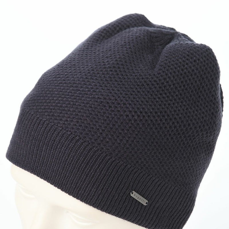 ブガッティのニット帽 Honeycomb Knitted Beanie（ハニカム ニットビーニー） 629316 ネイビー