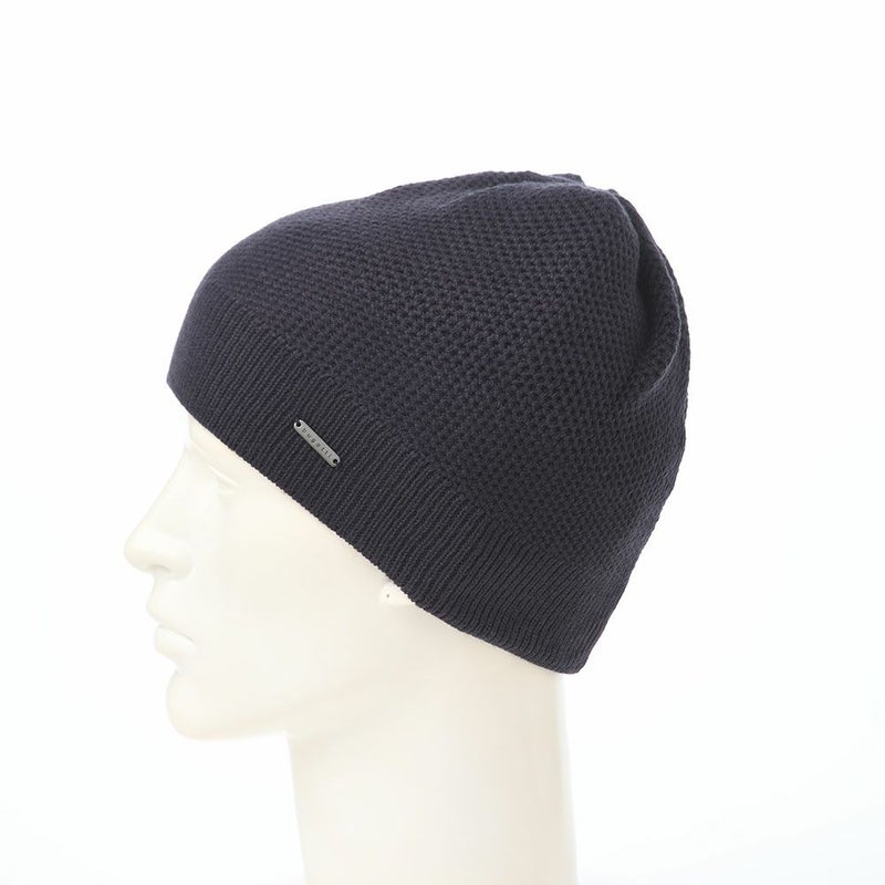 ブガッティのニット帽 Honeycomb Knitted Beanie（ハニカム ニットビーニー） 629316 ネイビー