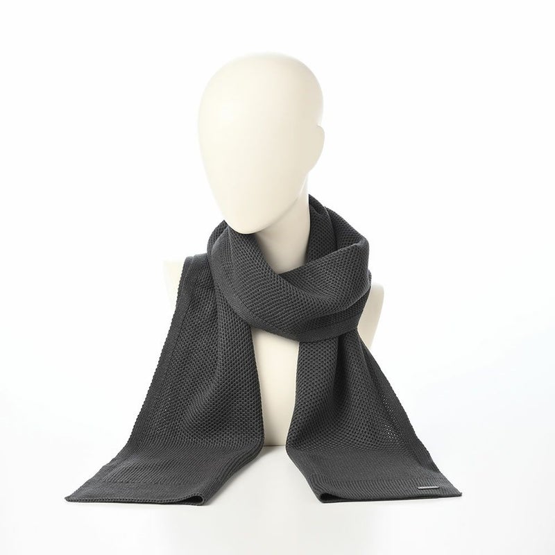 ブガッティのスカーフ・マフラー Honeycomb Scarf（ハニカム スカーフ） 630208 チャコール