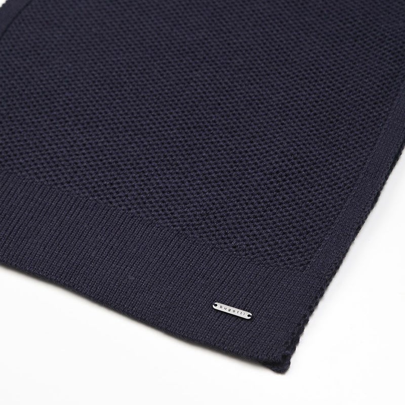 ブガッティのスカーフ・マフラー Honeycomb Scarf（ハニカム スカーフ） 630208 ネイビー