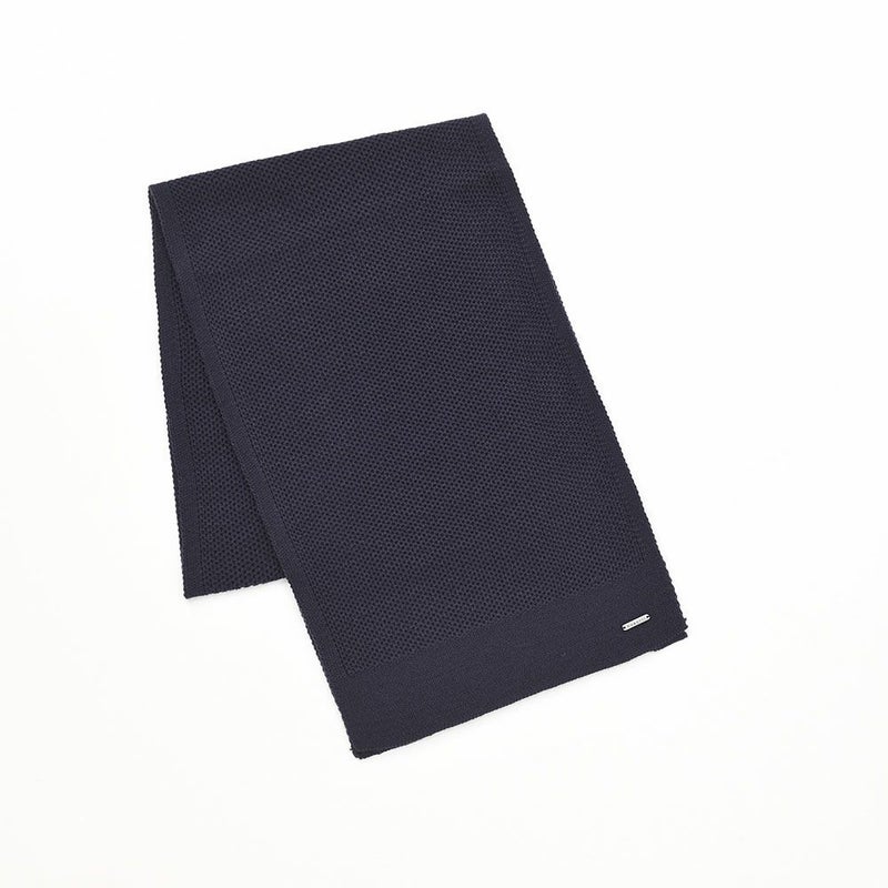 ブガッティのスカーフ・マフラー Honeycomb Scarf（ハニカム スカーフ） 630208 ネイビー