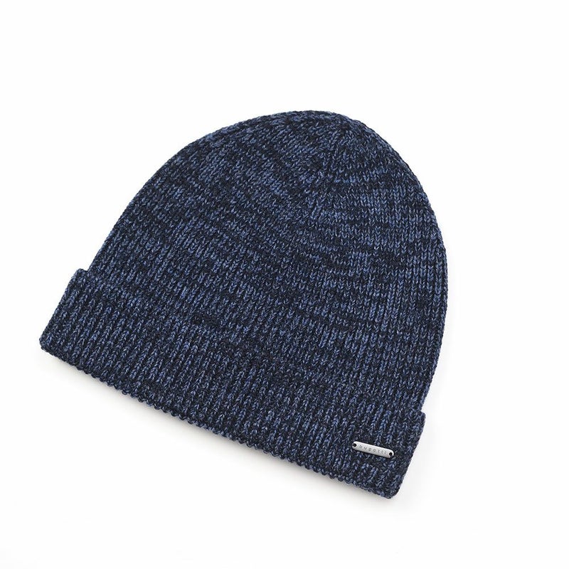 ブガッティのスカーフ・マフラー Virgin Wool Scarf ＆ Beanie（バージンウール スカーフ＆ビーニー） 630214 ネイビー