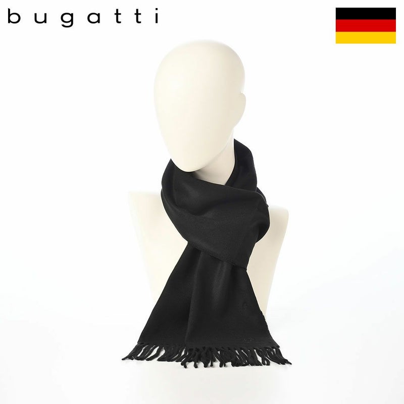 ブガッティのスカーフ・マフラー Cashmink Scarf（カシミンクスカーフ） 630300 ブラック