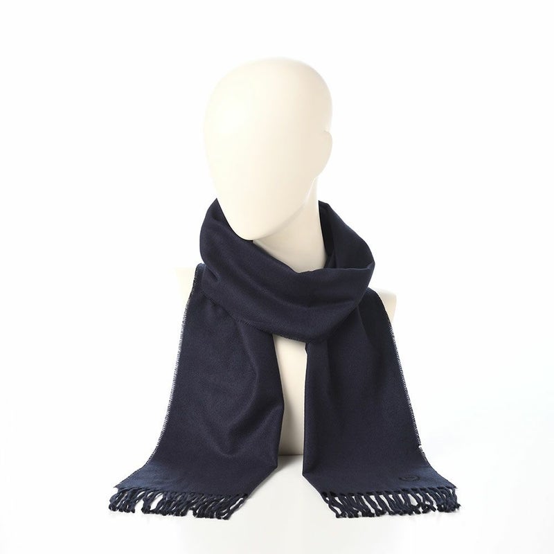 ブガッティのスカーフ・マフラー Cashmink Scarf（カシミンクスカーフ） 630300 ネイビー