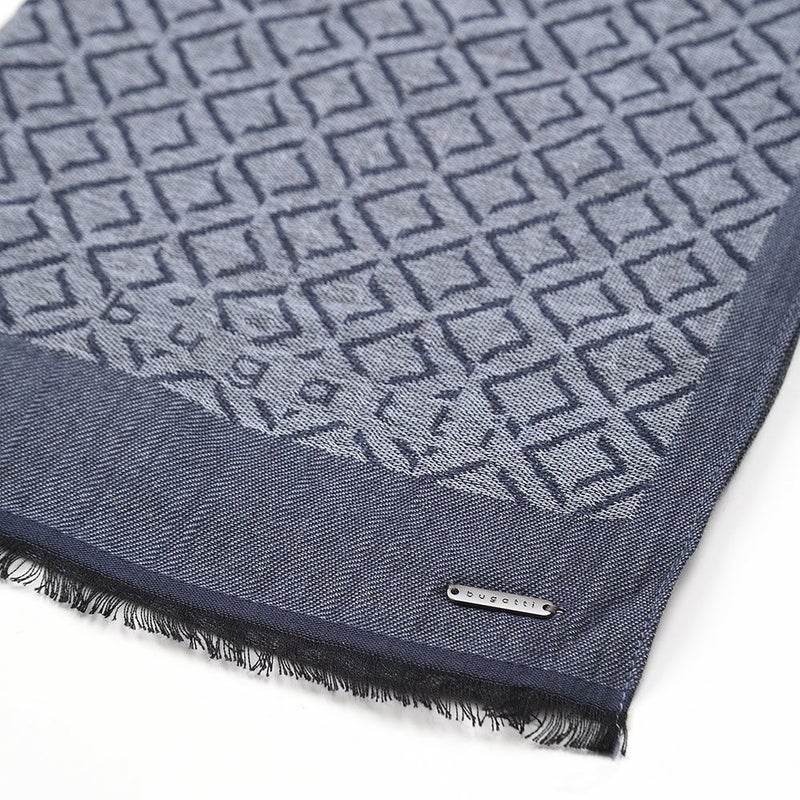 ブガッティのスカーフ・マフラー Cotton Scarf（コットンスカーフ） 630337 ネイビー