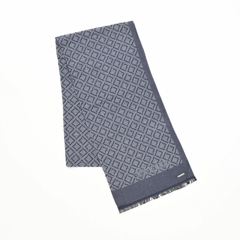 ブガッティのスカーフ・マフラー Cotton Scarf（コットンスカーフ） 630337 ネイビー