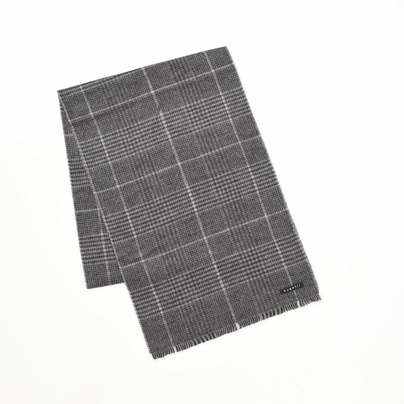 ブガッティのスカーフ・マフラー Doubleface Scarf（ダブルフェイススカーフ） 630338 チャコール