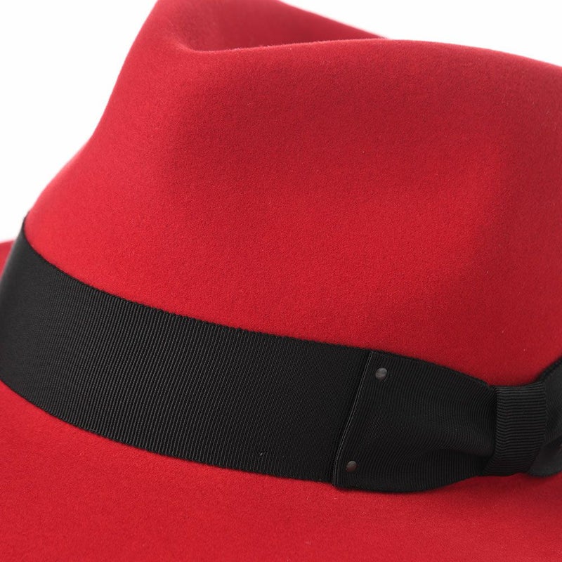 ベイリーのフェルトハット LITEFELT FEDORA（ライトフェルト フェドラ） レッド