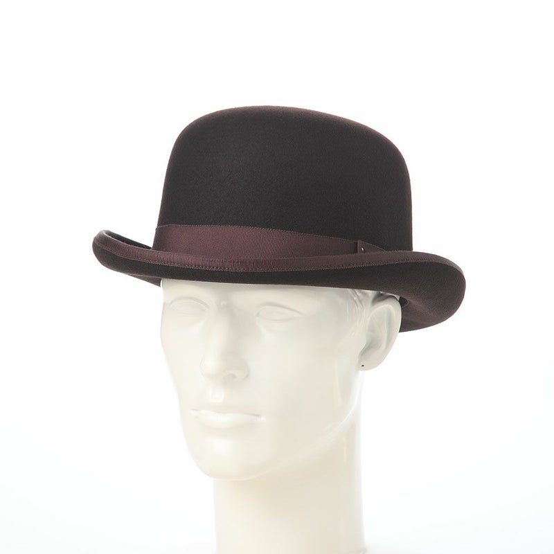 ベイリーのフェルトハット BOWLER DERBY（ボーラーダービー） ブラウン