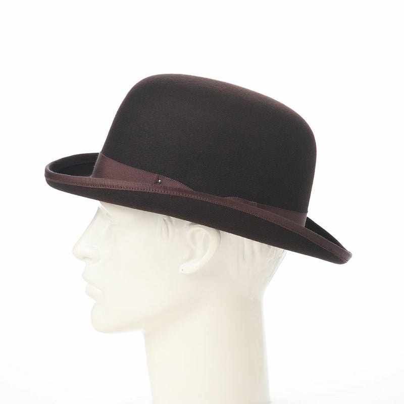 ベイリーのフェルトハット BOWLER DERBY（ボーラーダービー） ブラウン