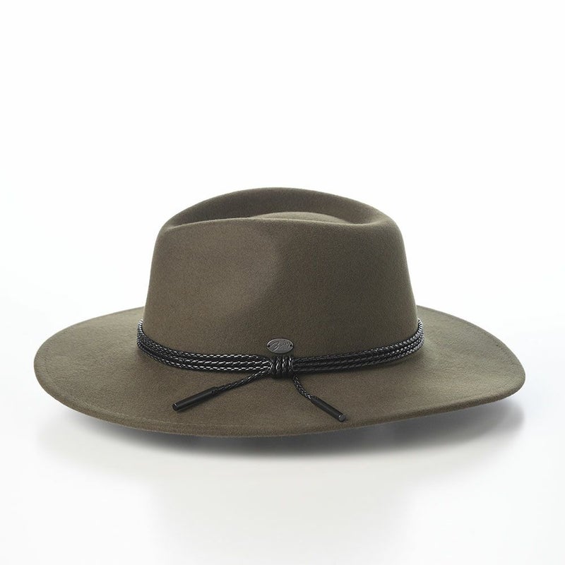ベイリーのフェルトハット LITEFELT PISTON（ライトフェルト ピストン） オリーブ