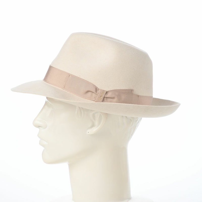 ボルサリーノのフェルトハット Alessandria rasato（アレッサンドリア ラザート） 390054 クリーム