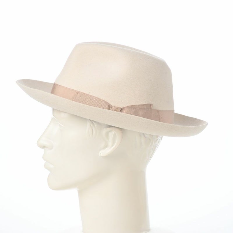 ボルサリーノのフェルトハット Alessandria rasato（アレッサンドリア ラザート） 390054 クリーム