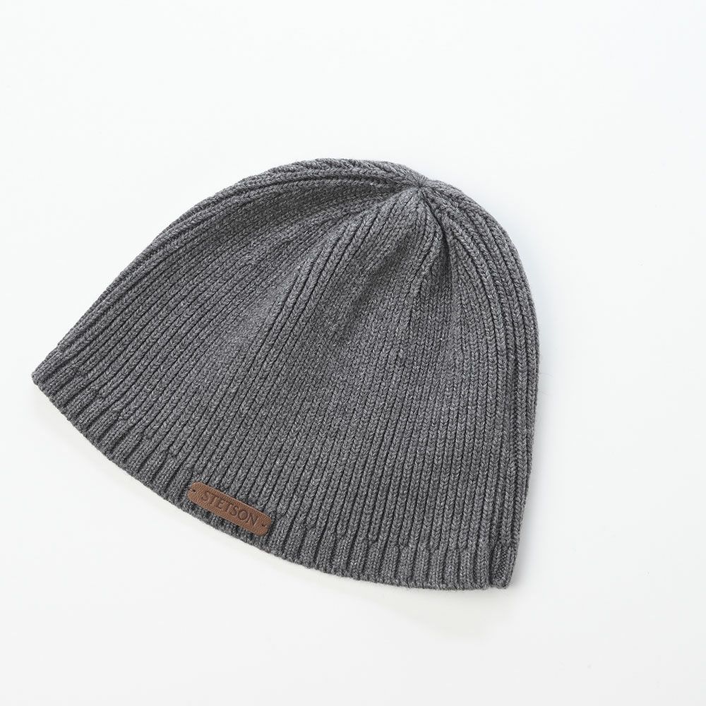 ステットソン ニット帽 CASHMERE COTTON KNIT WATCH（カシミア