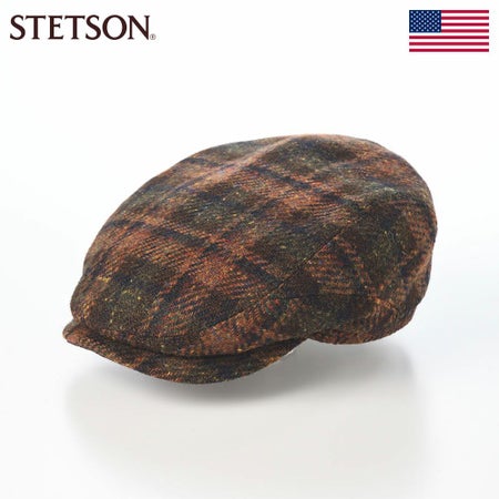 ステットソンのハンチング DONEGAL WOOL HUNTING（ドニゴールウール ハンチング） ST303EU ブラウン
